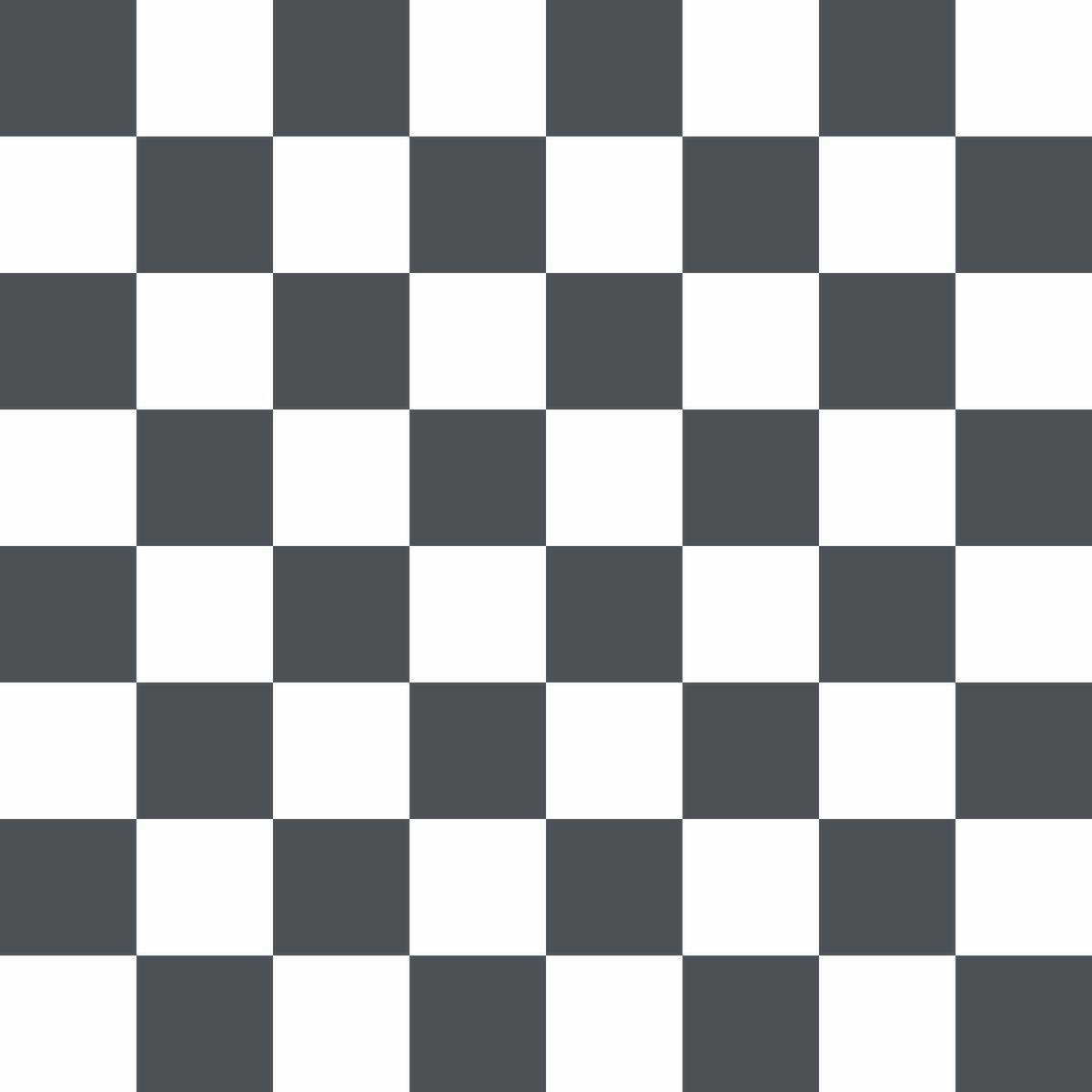 Checkered Basics Fabric - Steel Gray