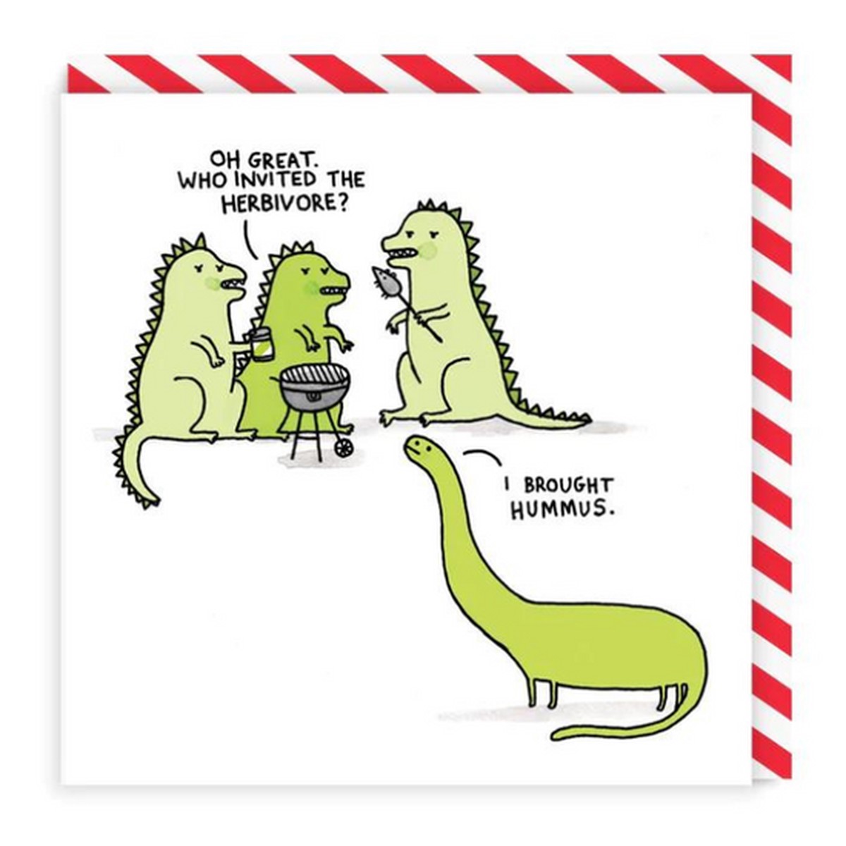 Greeting Card - Herbivore BBQ