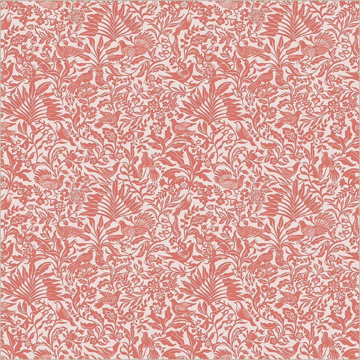 Tapestry Aviary Rose Cotton 43/44 Fabric Per Yard