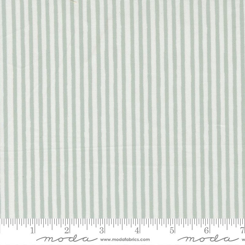 To the Moon and Back Quilt Fabric - Stripe in Grass Green - 25906 15