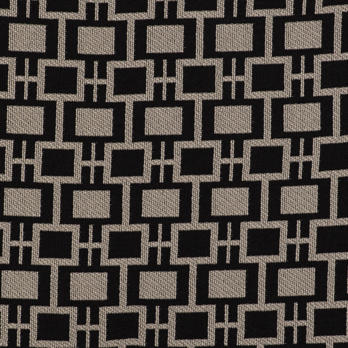 GASTON Y DANIELA - SERIES- LINO/NEGRO - Fabric by the Yard