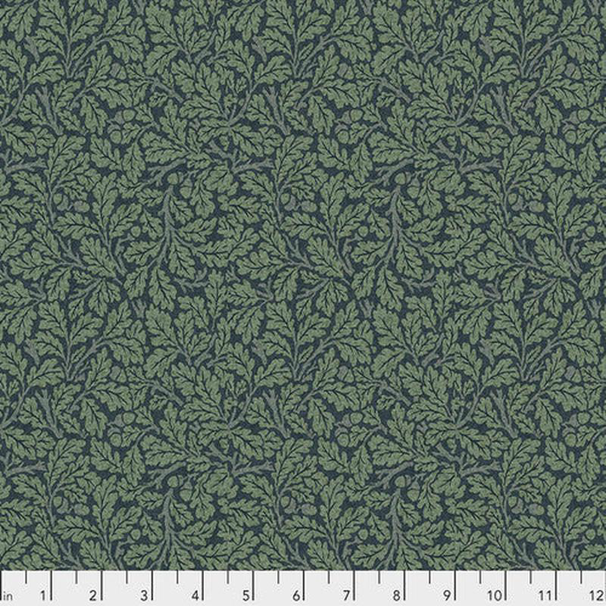 Fabric FreeSpirit Morris 038 Co Indigo Oak by the Quarter Yard PWWM050INDIGO