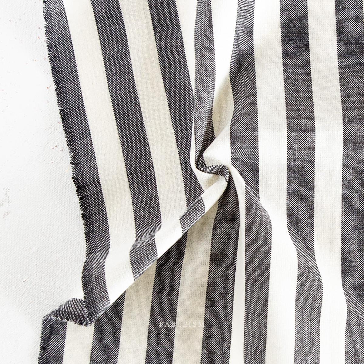 Stripe Cotton - Liquorice