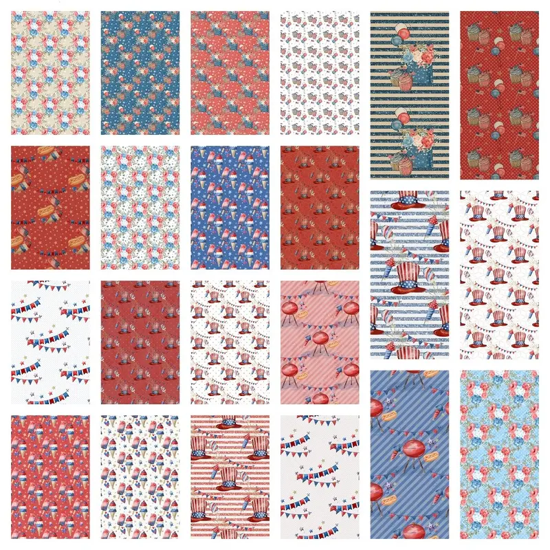 Celebrate Freedom Fabric Collection - 1/2 Yard Bundle