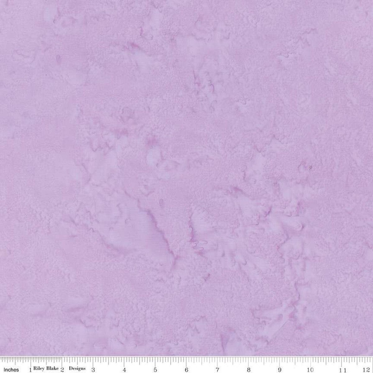 Fabric Riley Blake Lavender Blue Hand Dyed Batiks by the Quarter Yard BT21000-172