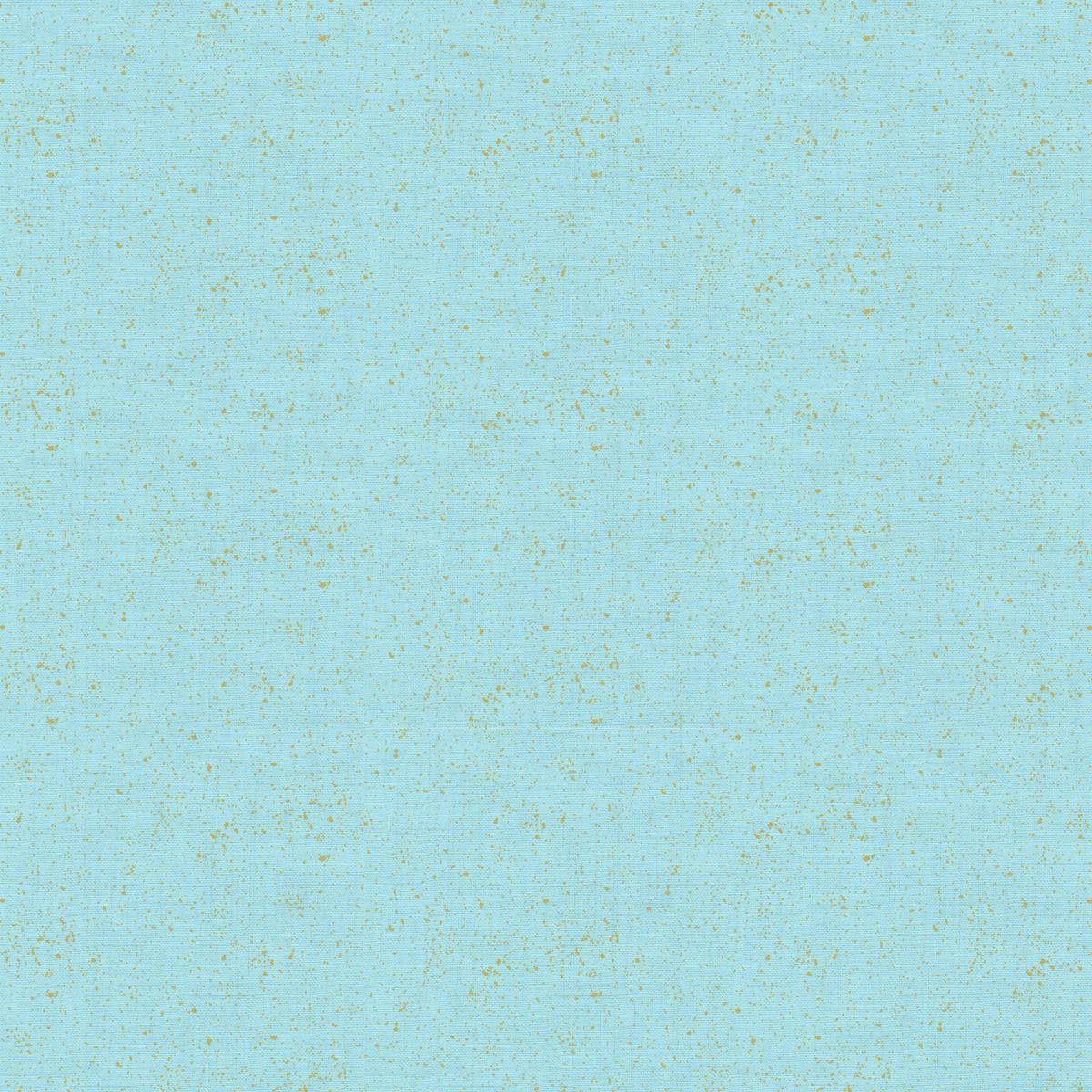 Makower Metallic Linen Texture - Light Blue 2566 B1