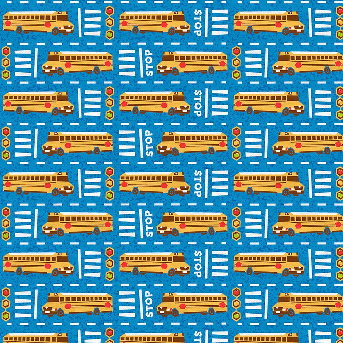 School Buses - Double Gauze