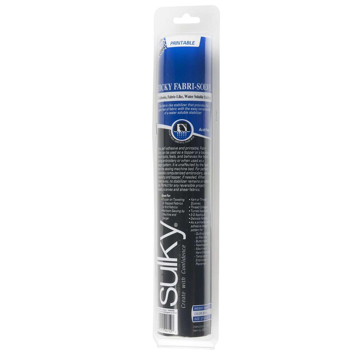 Sticky Fabri Solvy 12in x 6yd