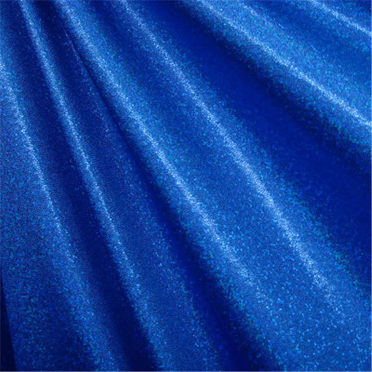 Royal/Royal Hologram Mini Dot Bolt Fabric