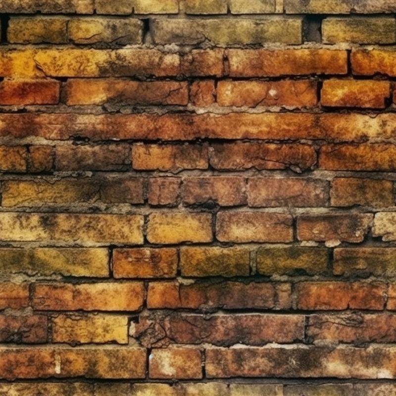 Brick Walls Pattern 6 Quilting Cotton Fabric