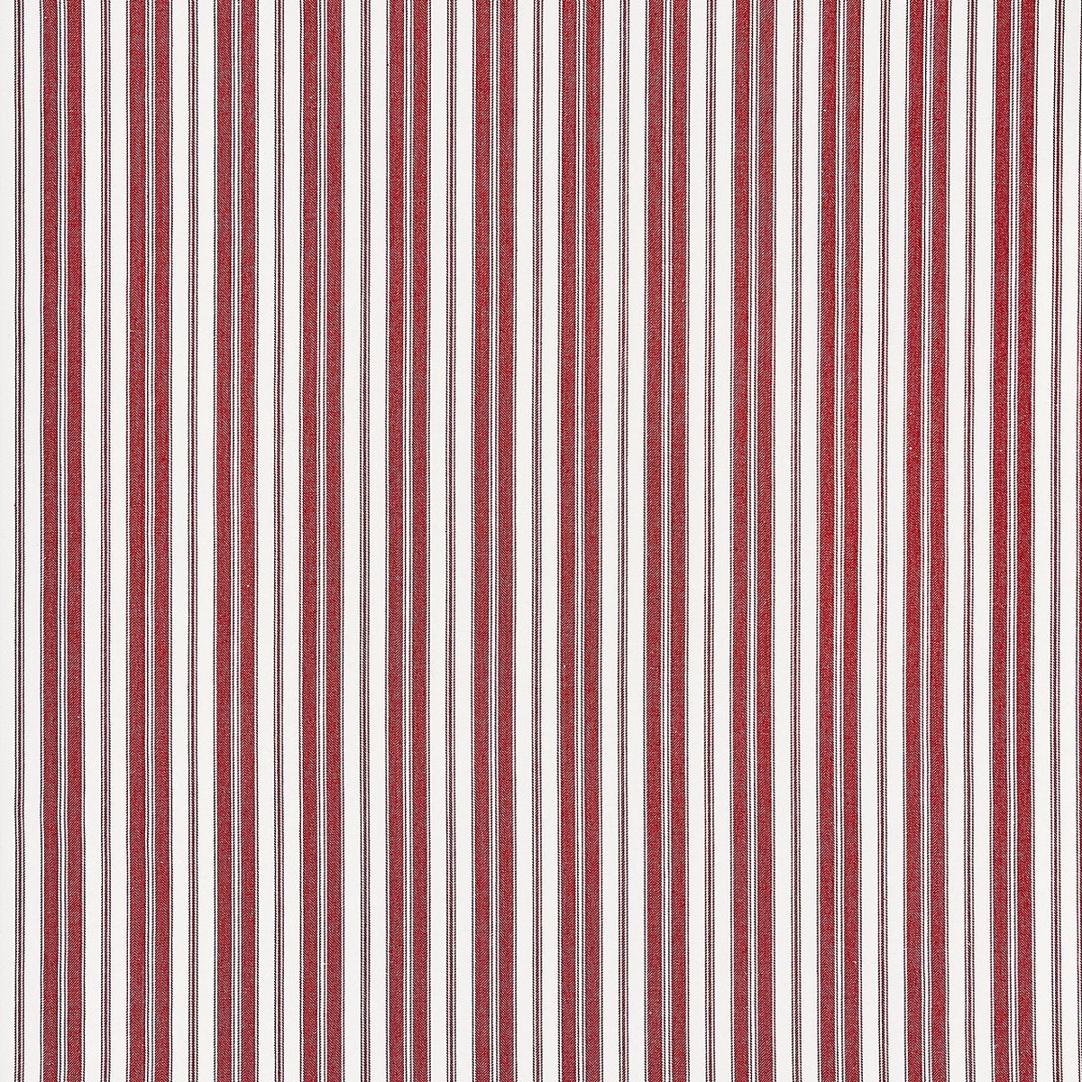 Devon Ticking Stripe - Currant by Scalamandre Fabric