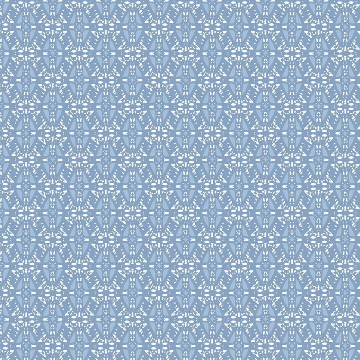 Small Shibori Diamonds Fabric
