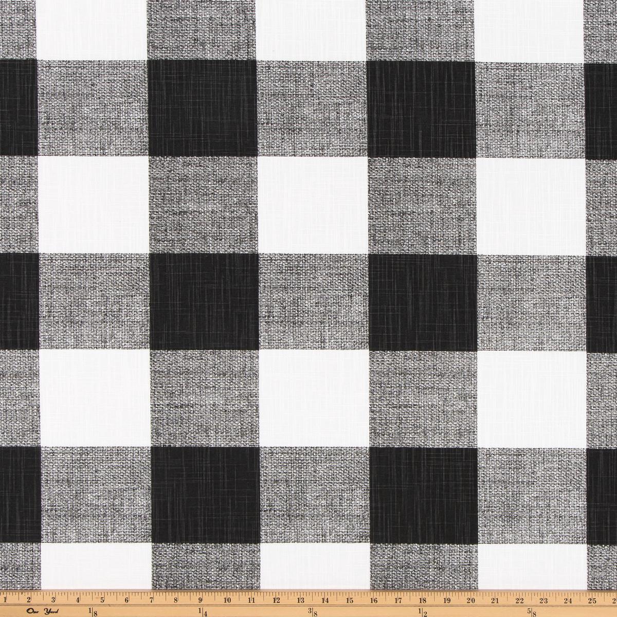Alexander Black Fabric By Premier Prints