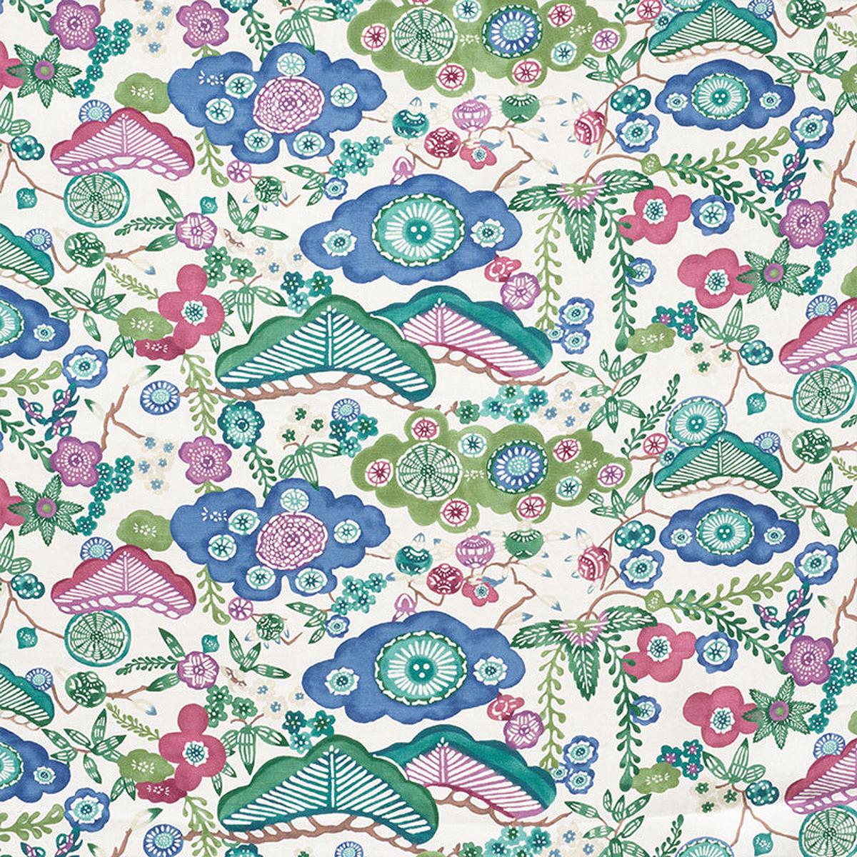 SCHUMACHER JAPONISME YUME PRINTS PRINTS EMERALD - 177011