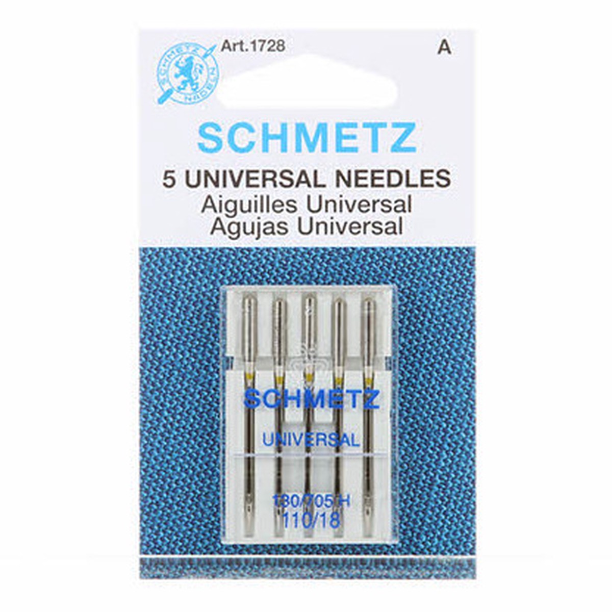 Schmetz Universal Machine Needle Size 110/18, 1728