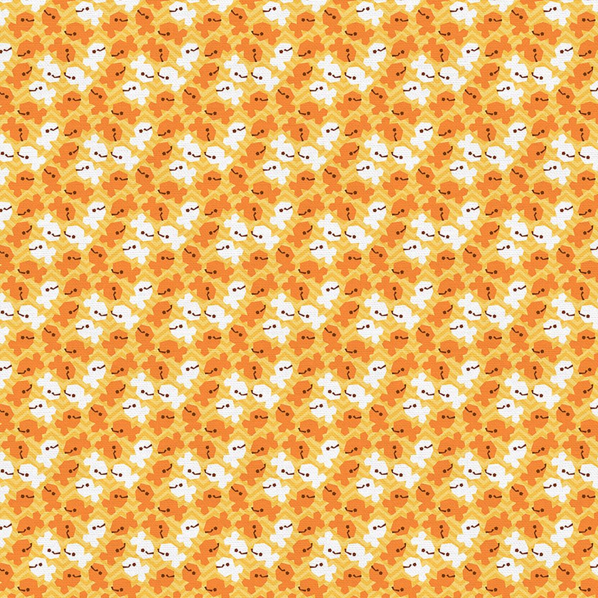 Snack Time - Yellow - Quilting Cotton