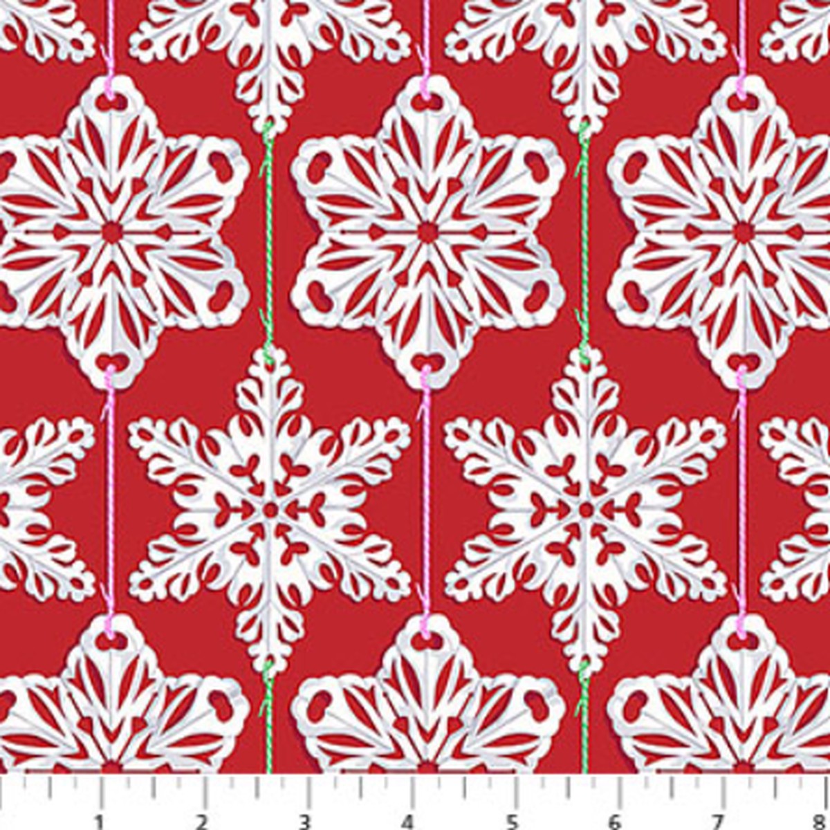 Anna Maria Textiles - Cozy Christmas - Anna Maria Parry - AMT162-2 5C RED HOT