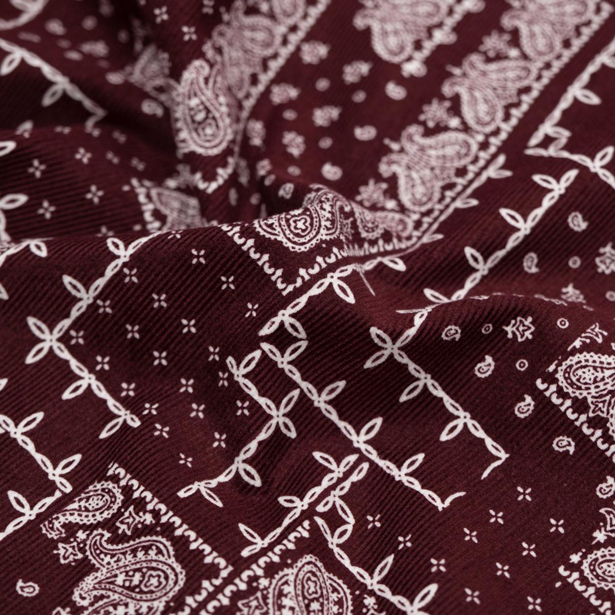 Deadstock Bandana Baby Cord - Maroon