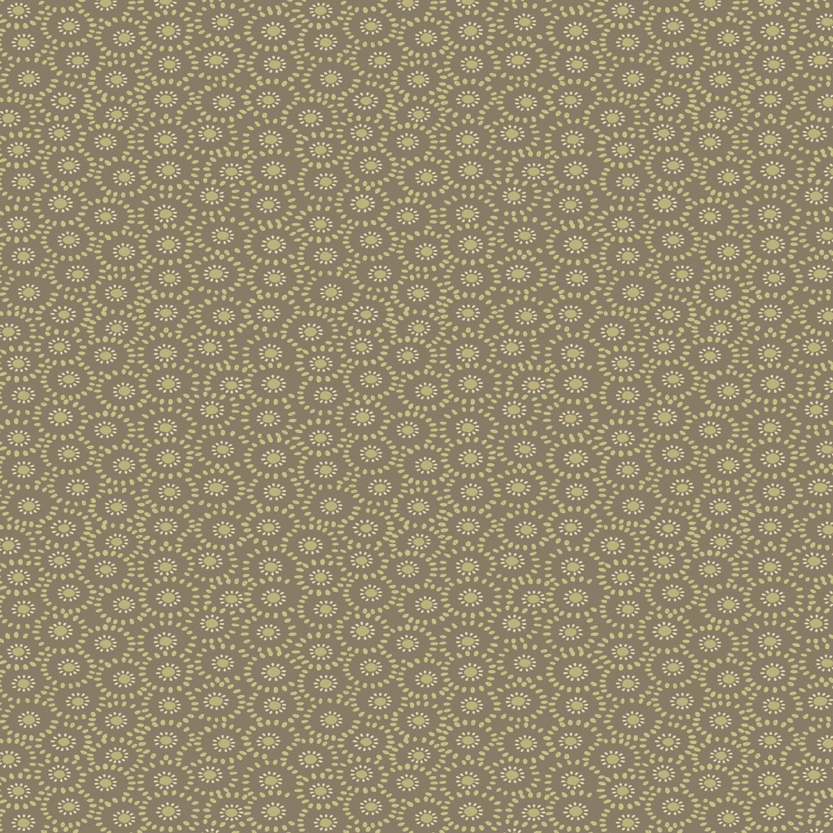 Shinrin Yoku by Lewis & Irene: Small Flower on Olive