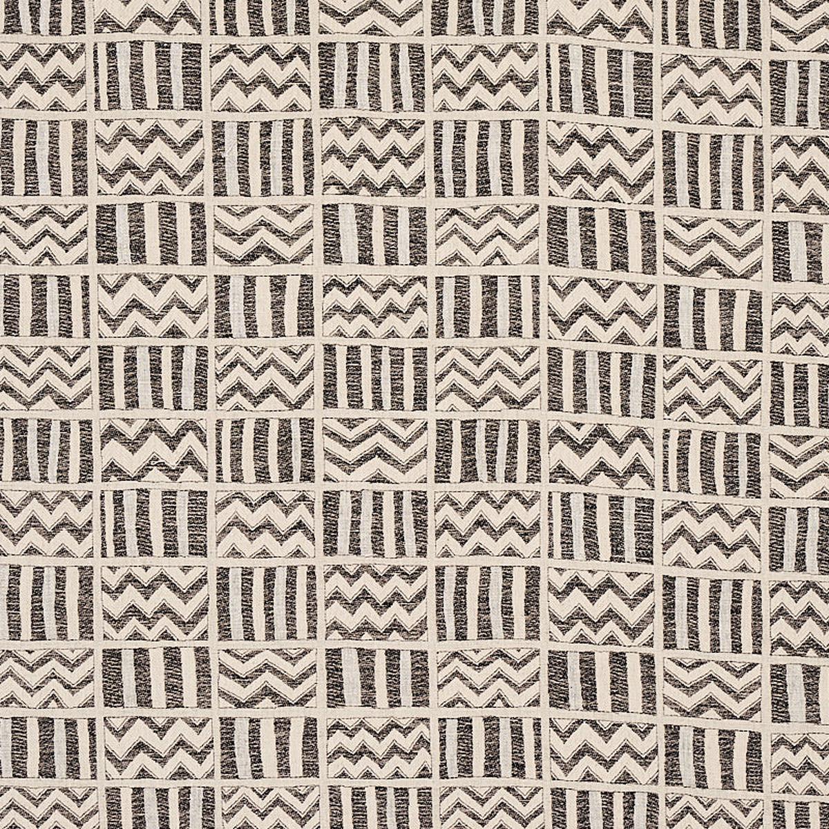SCHUMACHER COPACABANA KUDU PATTERN WOVEN PATTERN WOVEN BLACK - 79760