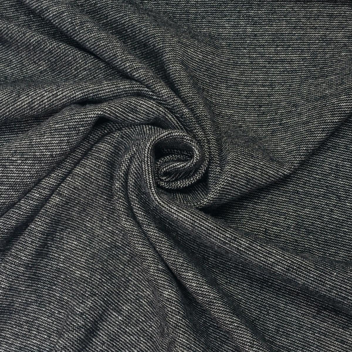 Radio Signal - Cotton/Spandex Knit - Black/White Zigzag - Bundles