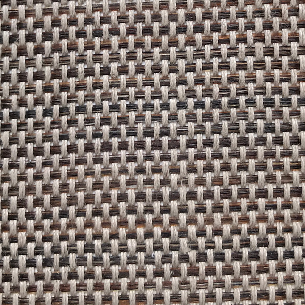 Selle Ii Horsehair - Natural Linen / Grey by Scalamandre Fabric
