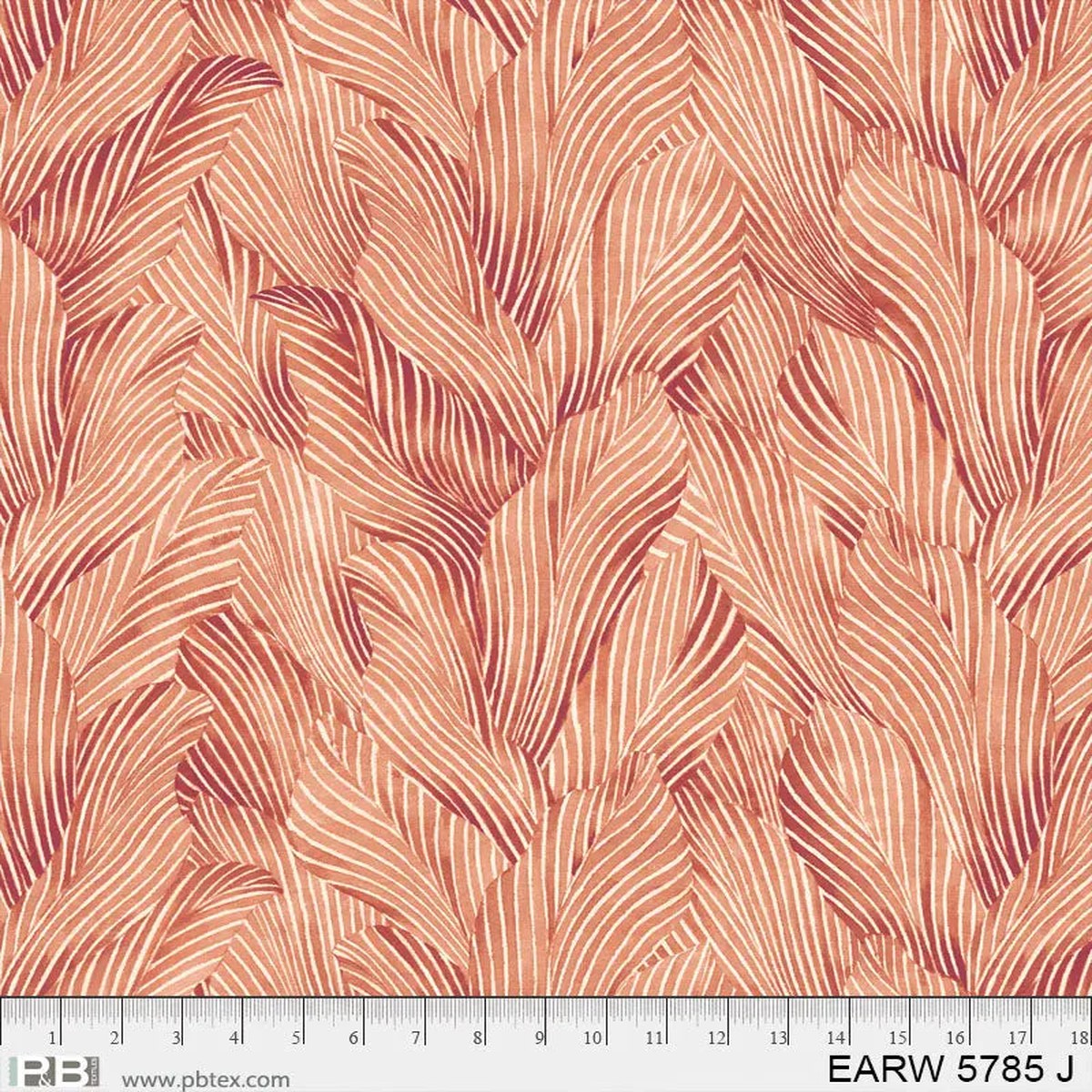 108" Earth Tones Orange Leaf Cotton Wideback Fabric per yard