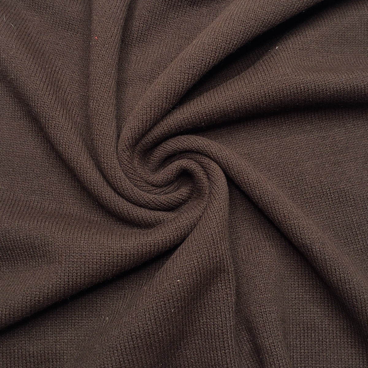 Covering Your Greys - Tubular Rib Knit Acrylic Knit - Brown - 3.5M Bundle