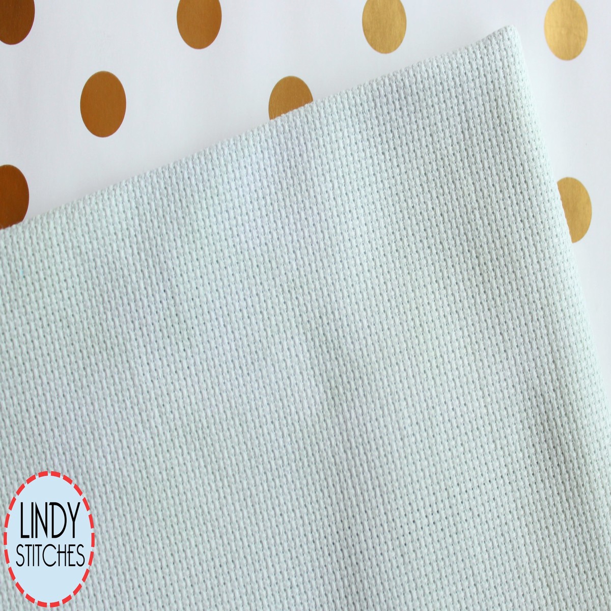 18 count Spearmint Aida Hand Dyed Fabric by Forbidden Fiber Co