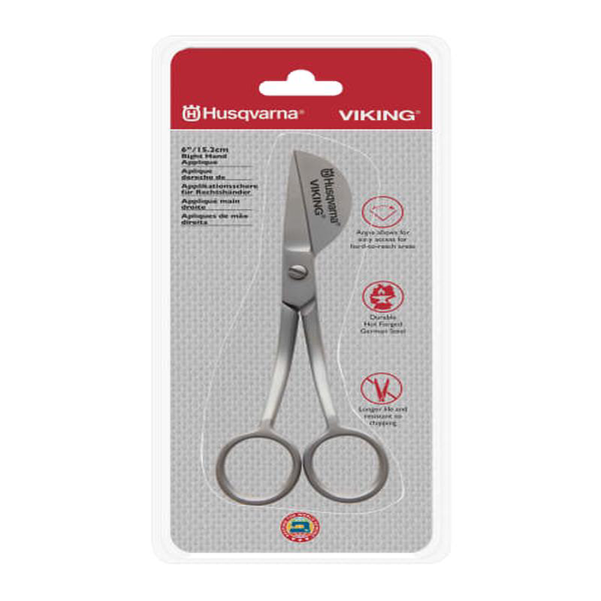 Husqvarna Viking 68243 Right Handed Applique Scissors 920669996