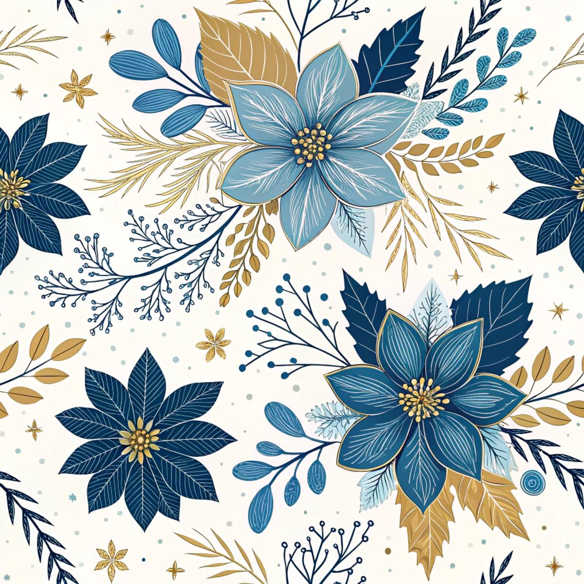 Hanukkah Pattern 12 Quilting Cotton Fabric