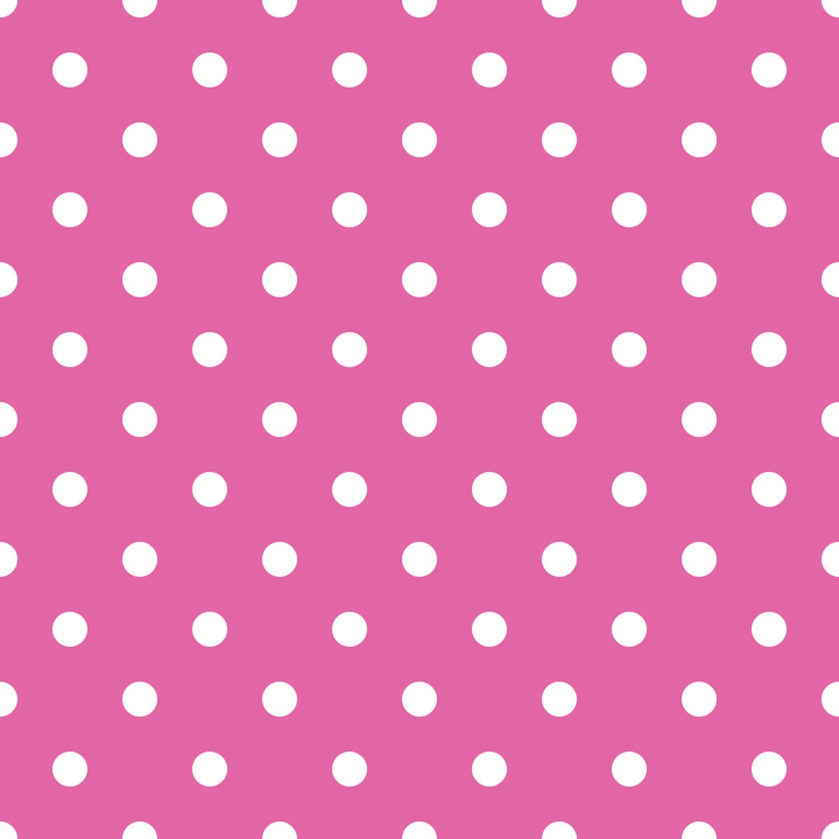 White Dots Fabric - Bashful Pink
