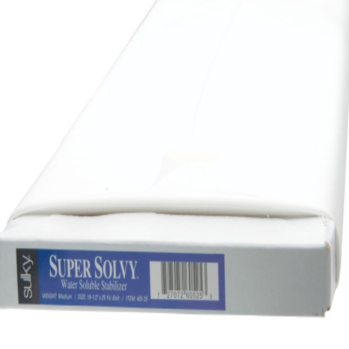 Sulky - Super Solvy Water Soluble Stabilizer Medium Weight 405-25 19 1/2" Wide by the Qtr. Yard