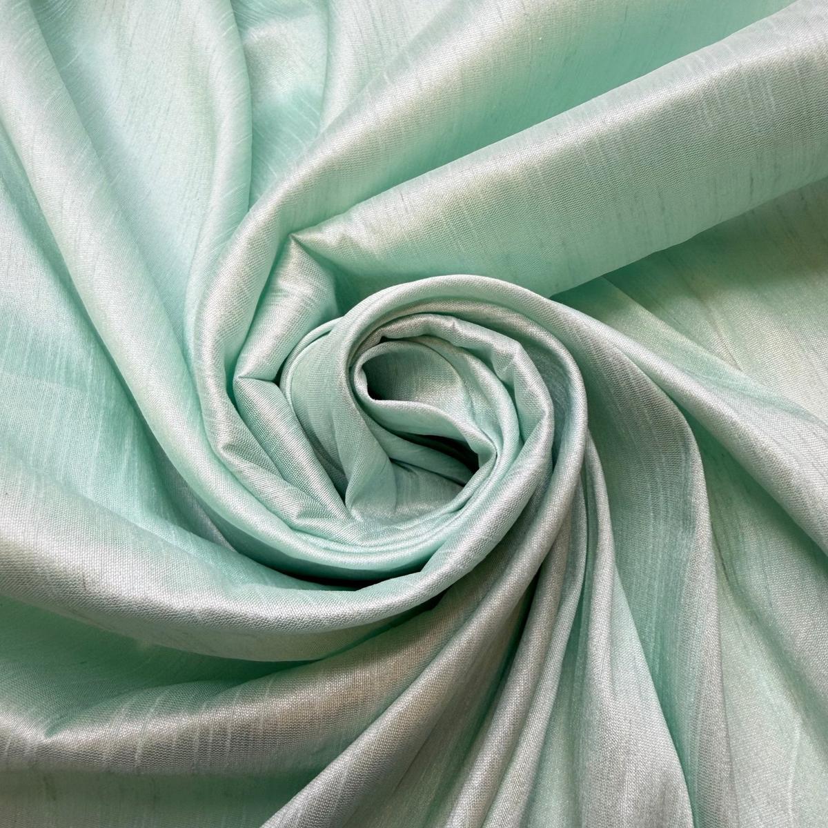 Forks Go On The Left - Polyester Blend Woven - Light Teal - Bundles