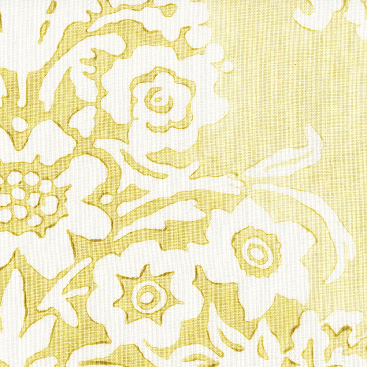 Galbraith & Paul Flora Citrine Fabric