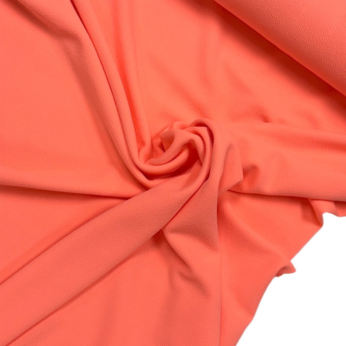 Liverpool Fabric 60", 100% Polyester - Neon Coral