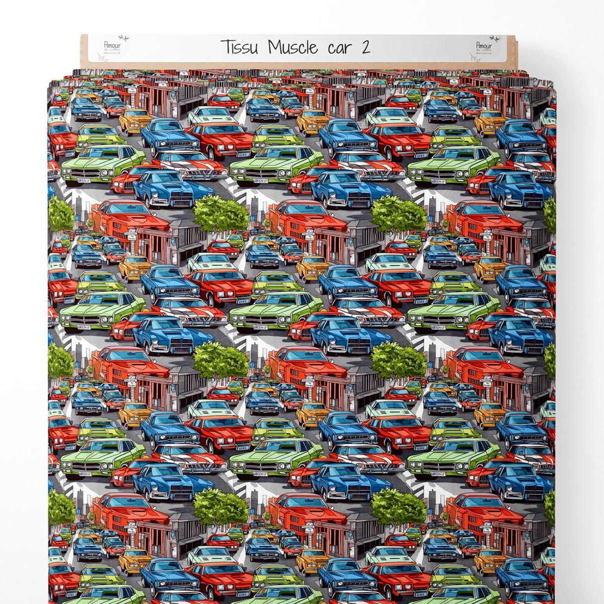 Tissu - Muscle car 2