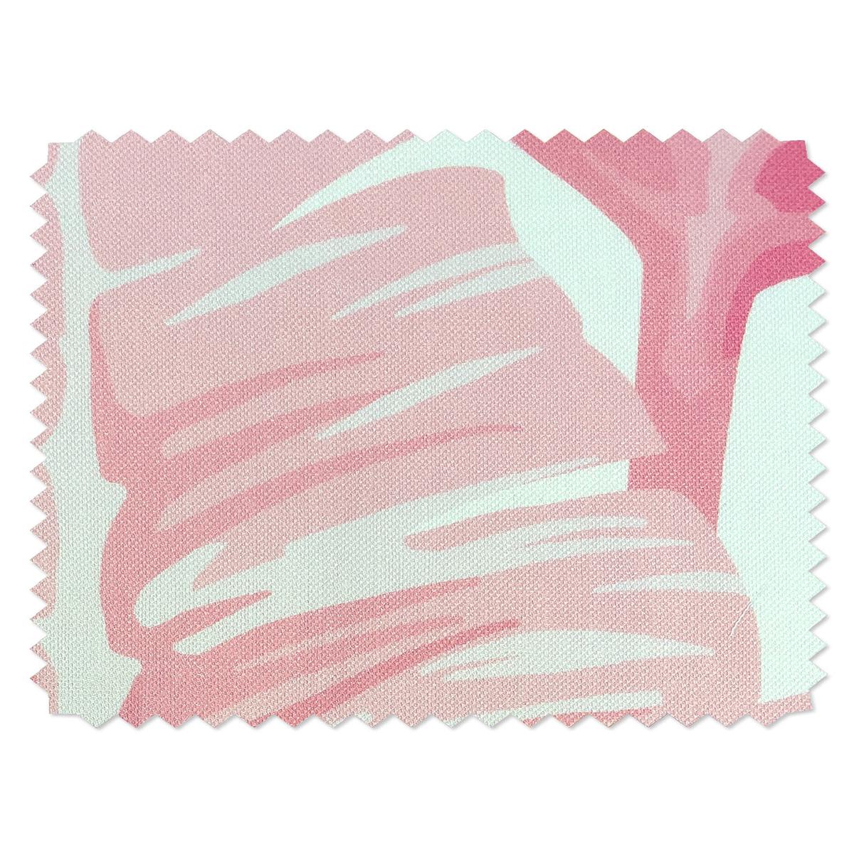 'Pacifico Palm' Linen Fabric by Nathan Turner - Garcelle Pink