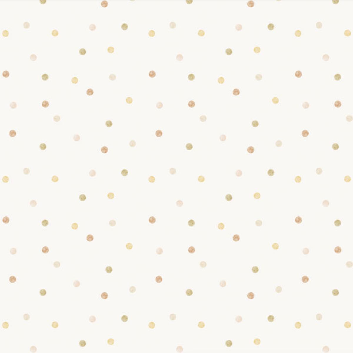 Tiny Waddles Quilt Fabric - Dots in Cream - 91184-11