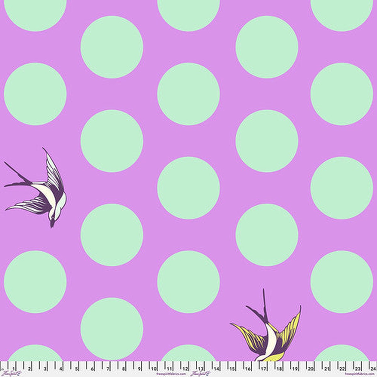 Tula Pink - Backing Fabric - Free Fall - Blossom