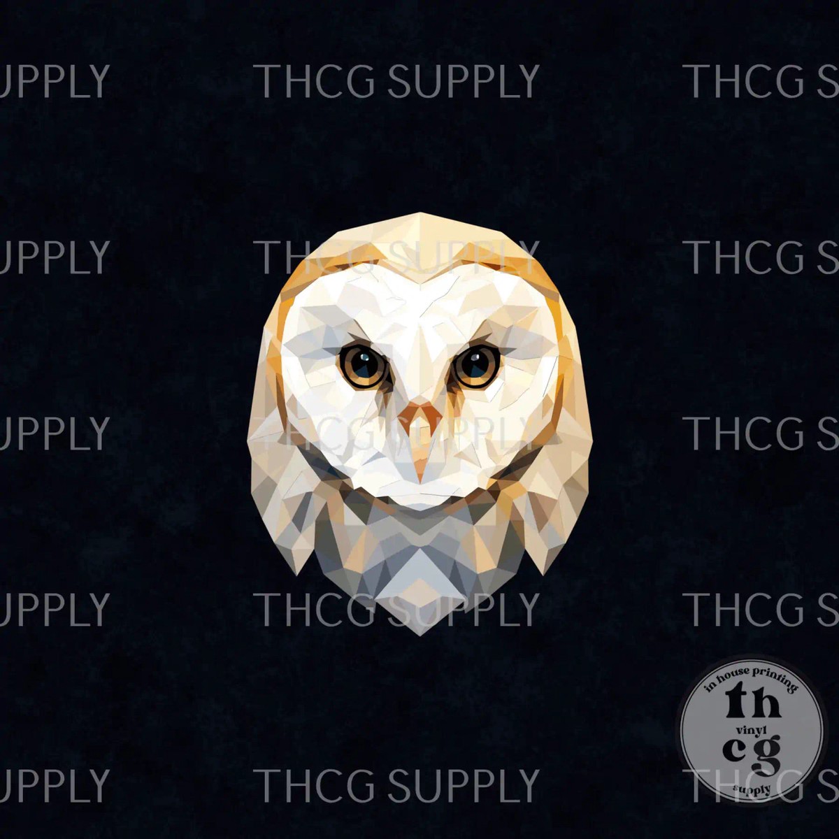 Panel - Geometric Owl