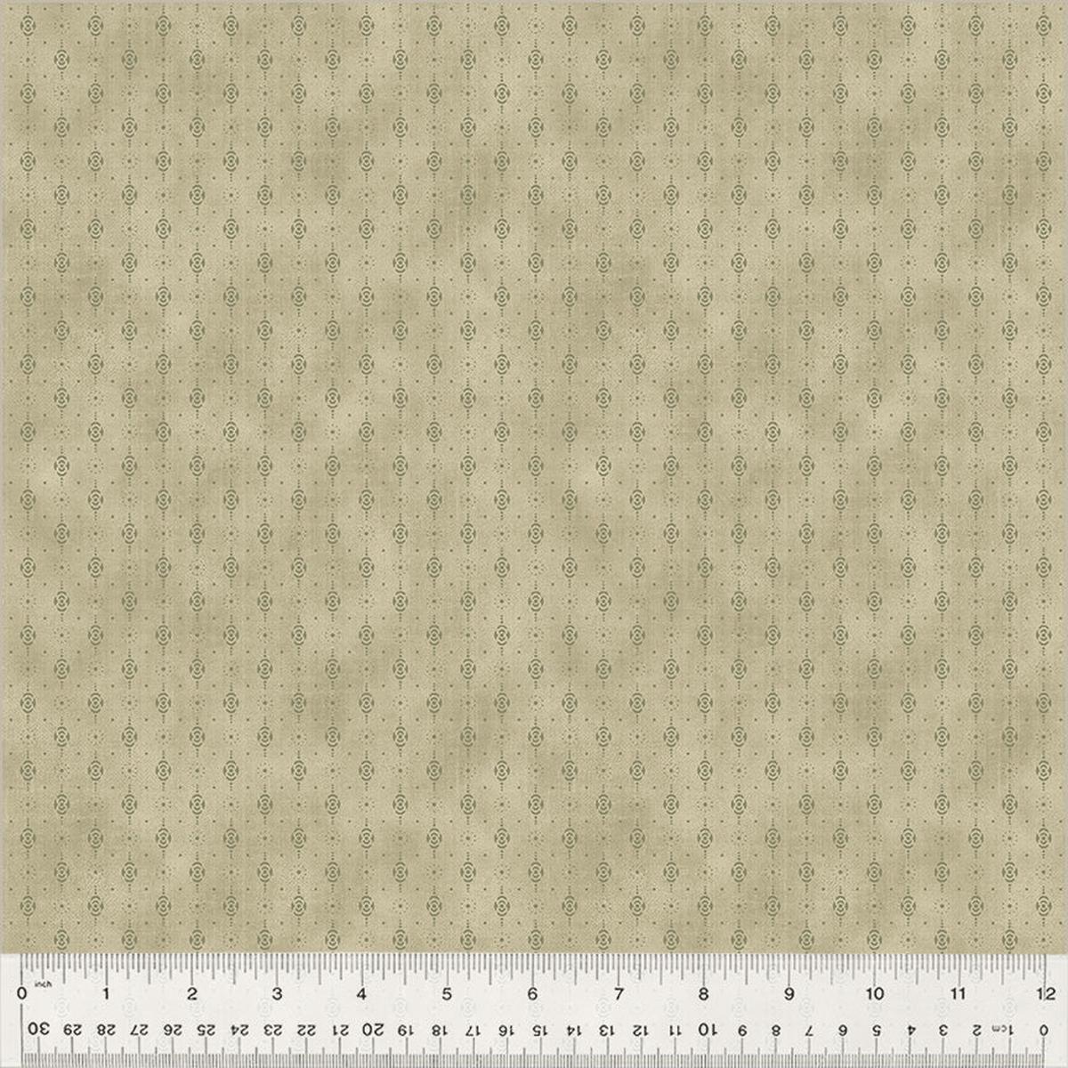 Fabric FOULARD STRIPE OAT BRAN from GARDEN TALE Collection by Jeanne Horton 51190A-11 - Fat 1/4 precut piece 18"x22"
