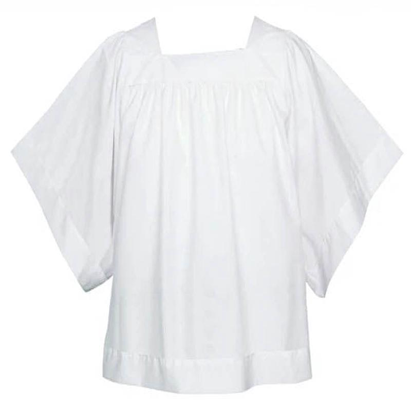 Square Neck Extra Long Liturgical Server Surlice 110S
