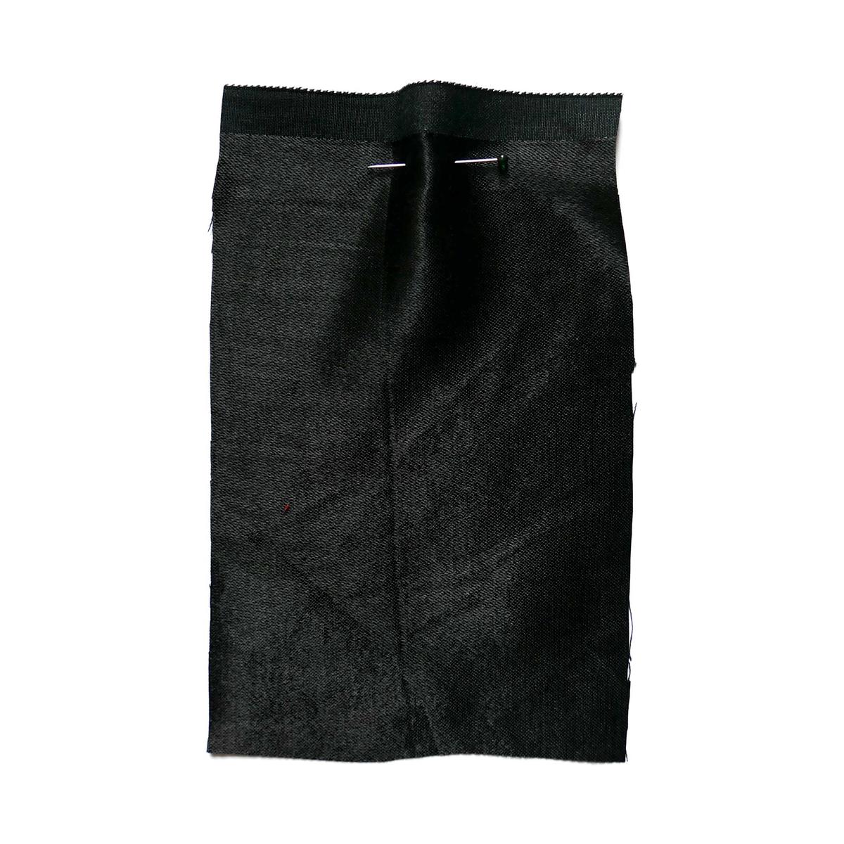 Viscose Sateen Black
