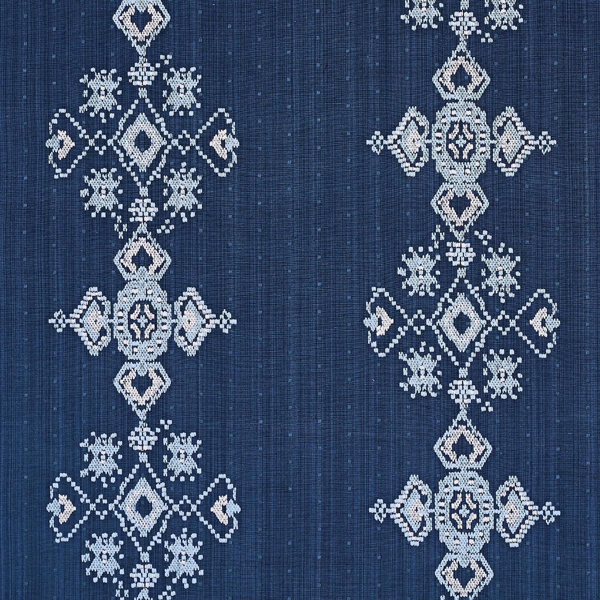 Nadira Embroidery Indigo Fabric