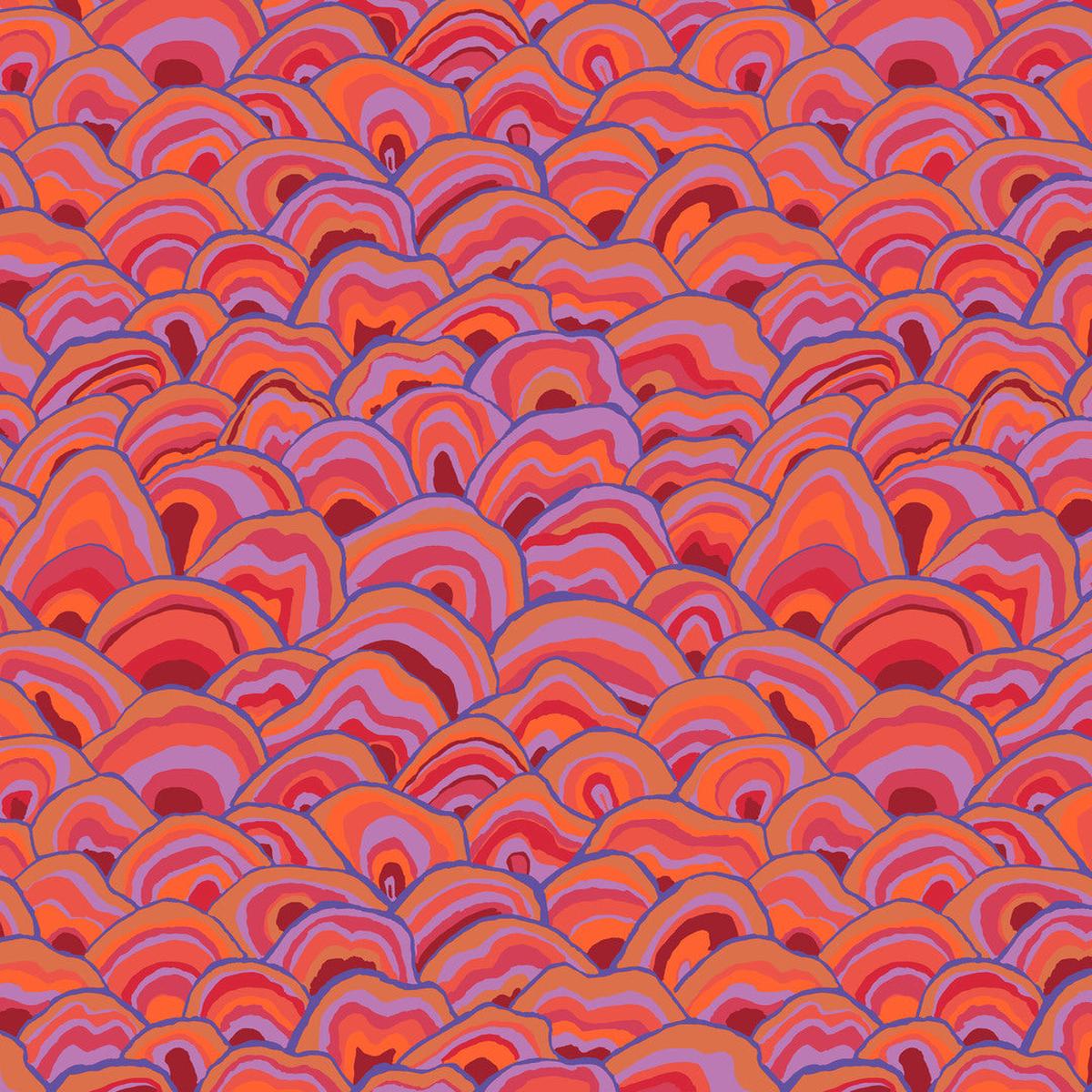 KAFFE FASSETT - KFC AUGUST 2024 - Wobble, Red