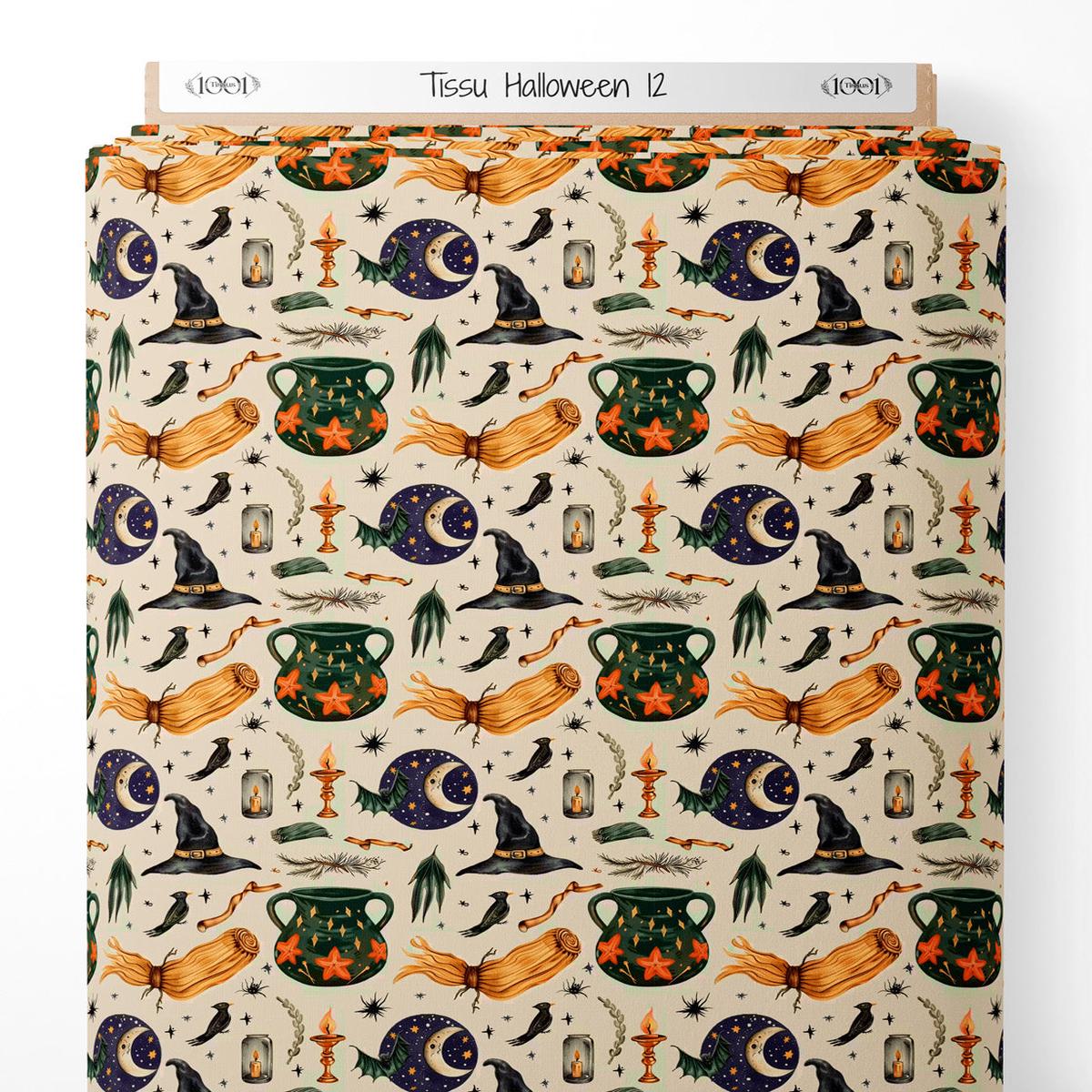 Tissu - Halloween 12