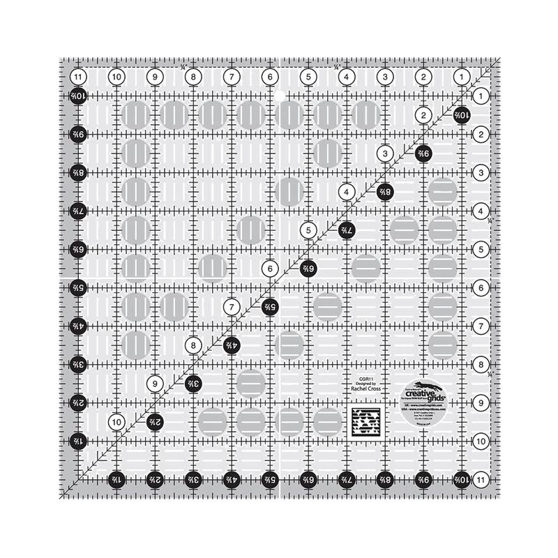Creative Grids 11.5" Square Ruler CGR11