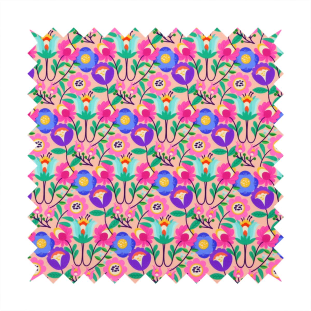 Technicolour Bloom Upholstery Fabric DP-464