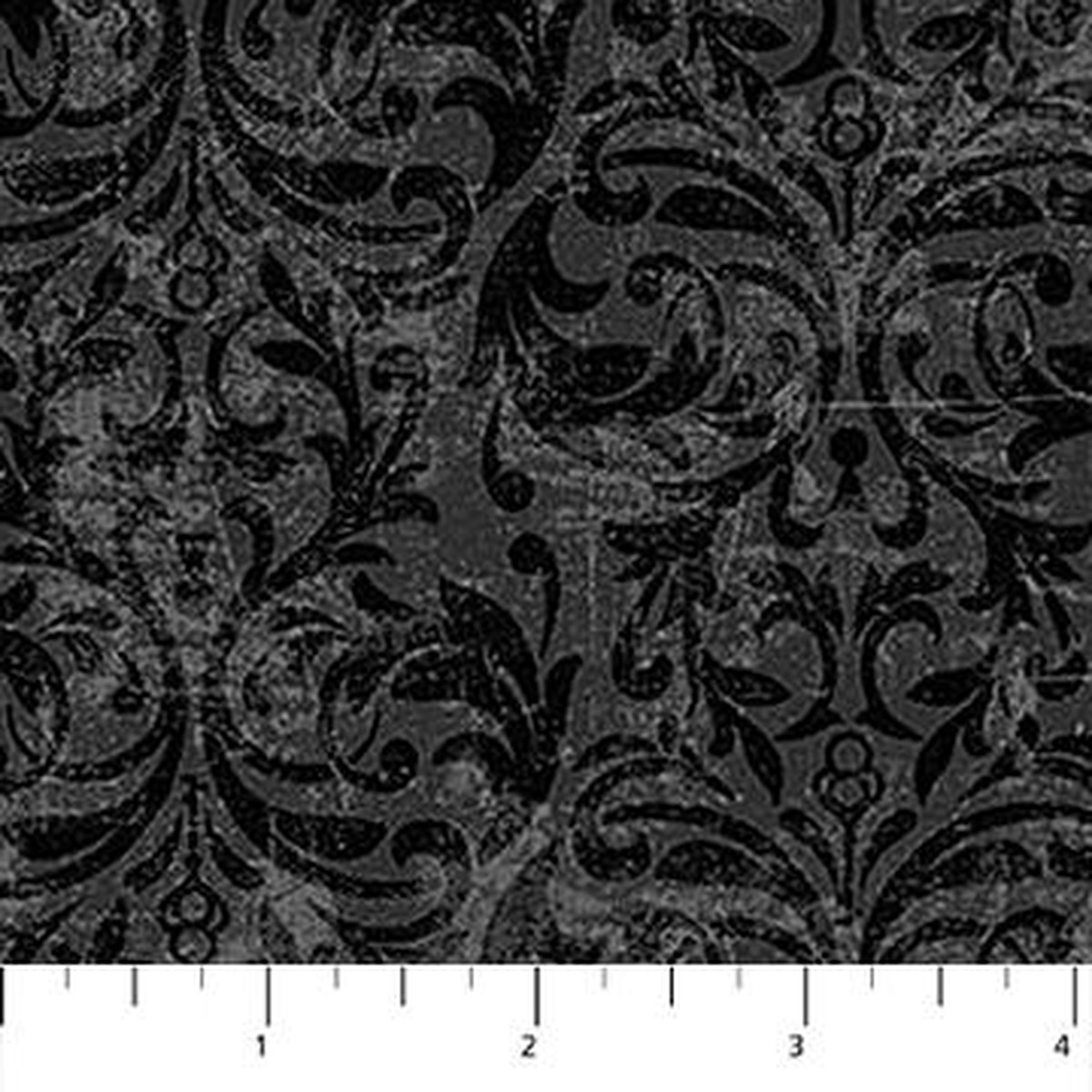 'Till Death Us Do Part-Damask, Black